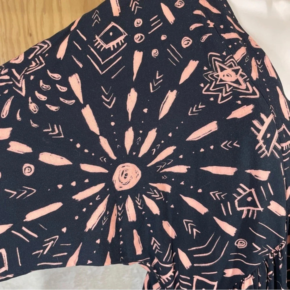 Anthropologie Malai Loni Cover-Up Maxi Dress women’s medium side slits boho - Picture 8 of 14